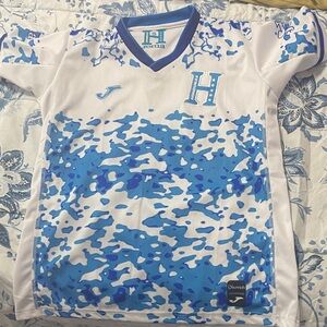 Joma Women's Blue and White Honduran Jersey